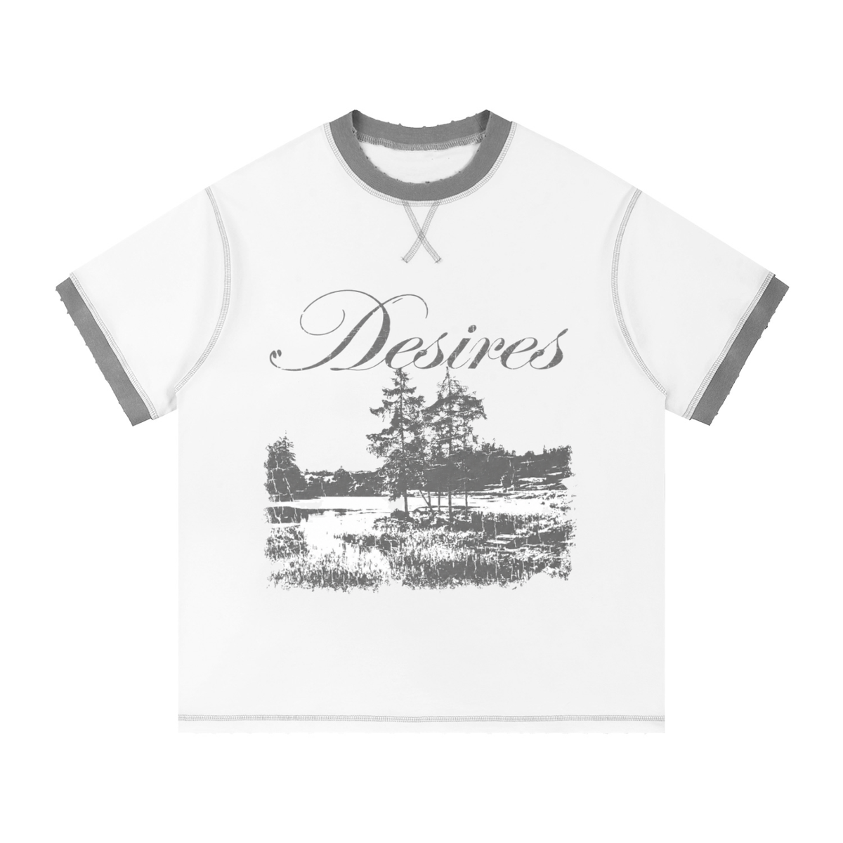 The "Desires" Vintage Ringer Tee